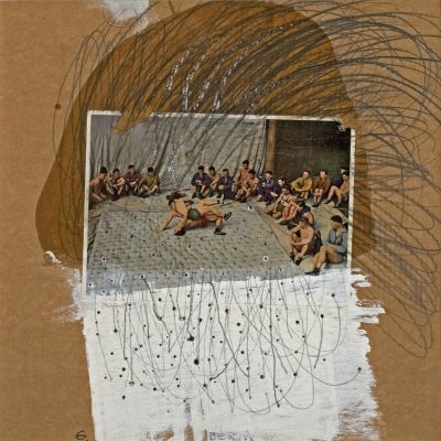 WORKS WITH HISTORY, 2006, mixed media / paper, 35x30cm