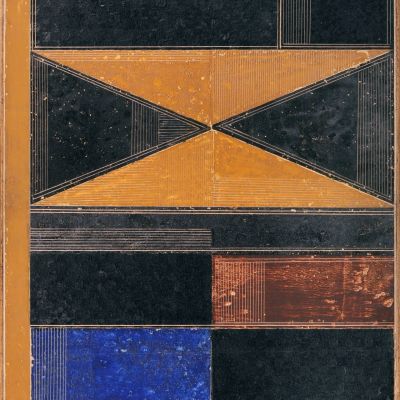 PIECE 63/37, 1966, tempera/panel, 70x50cm