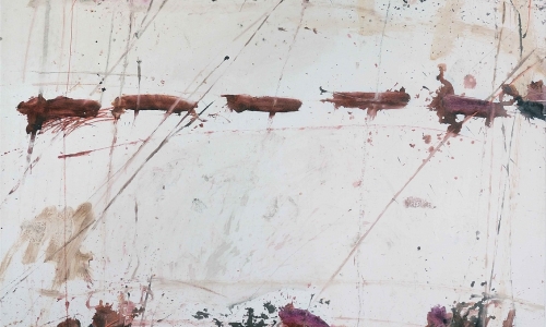 PAINTING 2-5-71, 1971, oil on paper lined on canvas, 170x160cm