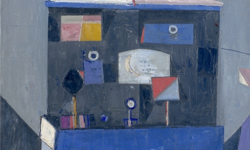 LONELINESS, 1959, oil/canvas, 149x123cm