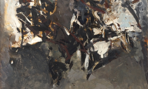 SWARM, 1960, oil on canvas, 160x130cm