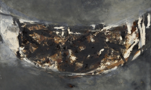 NOAH`S ARK, 1960, oil on canvas, 97x130cm
