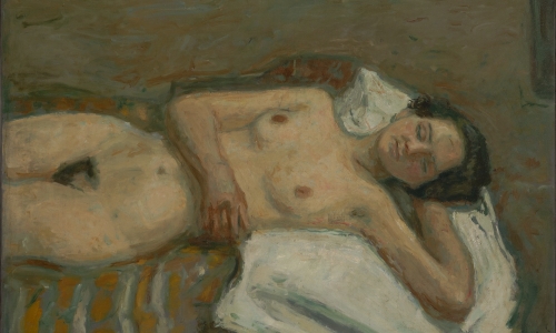 FEMALE NUDE, 1935, oil on canvas, 81x115.5cm, private collection