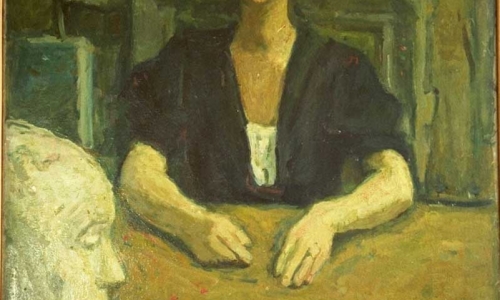 GARMAINE RICHIER, 1934, oil on canvas, 92x73cm, private collection