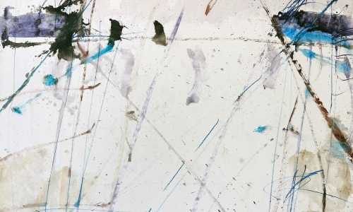 SLIKA 11. V ’71, 1971, ulje /papir kaširan na platno, 170x160cm