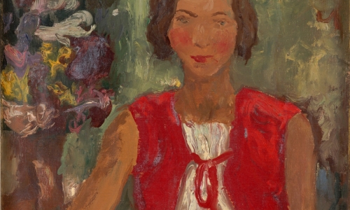 ANNETTE LECOQ, 1927-1928, oil on canvas, 65x54cm, private collection