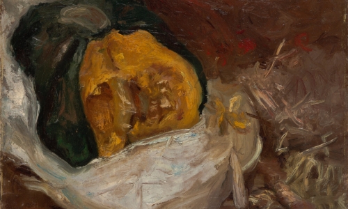 PUMPKIN, 1928, oil on canvas, 53x65cm, private collection