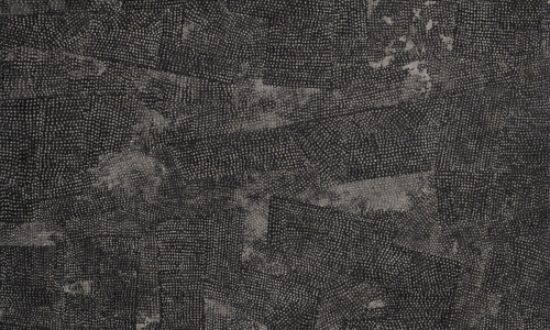 Lebdenje, 2018, kombinovana tehnika na papiru, 56 x 77 cm