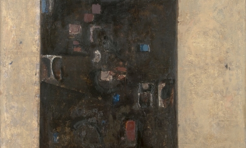 CATHEDRAL, 1962, oil on canvas, 211 × 149 cm